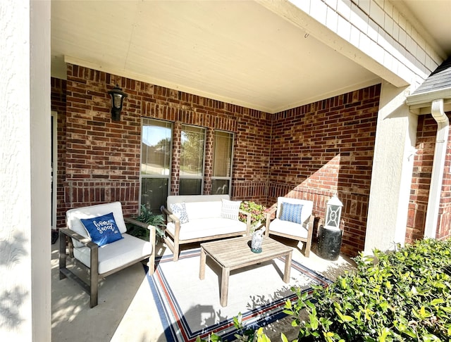 1414 Fox Glen Trl, Mansfield, TX 76063 - view of patio / terrace with an outdoor living space