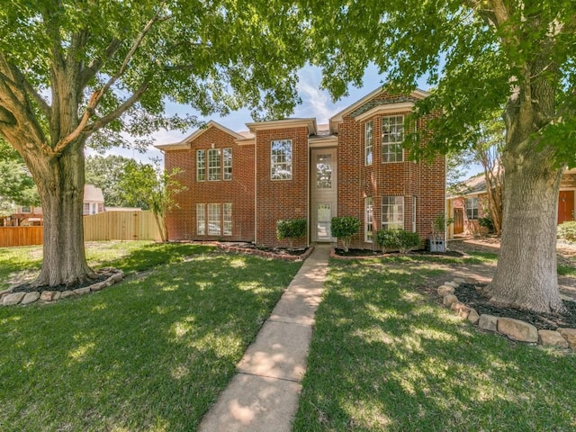 750 Pulitzer Ln, Allen, TX 75002 - view of front of home featuring brick siding
