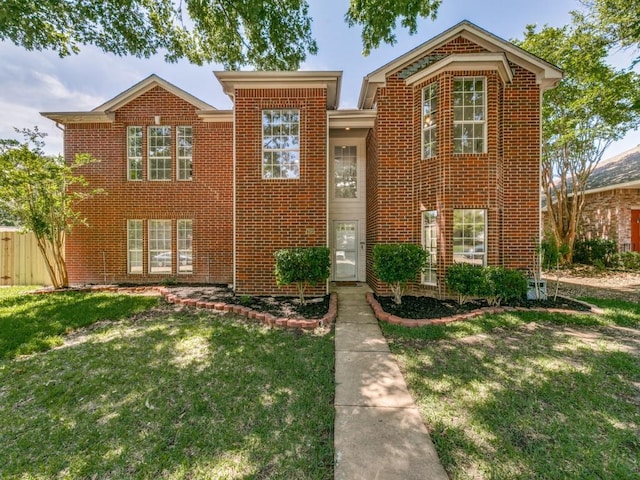 750 Pulitzer Ln, Allen, TX 75002 - view of front facade with brick siding