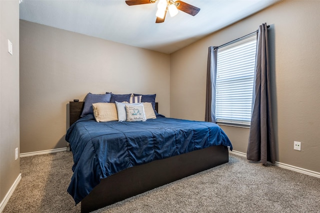 8405 White Stallion Trl, Mckinney, TX 75070 - carpeted bedroom with multiple windows, a ceiling fan, and baseboards