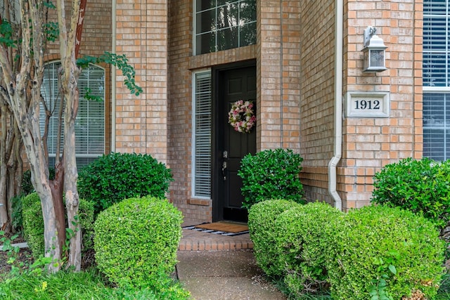 1912 White Oak Rd, Mckinney, TX 75072 - entrance to property with brick siding
