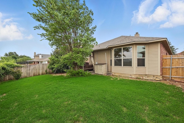 3512 Hornbeam St, Denton, TX 76226 - view of fenced backyard