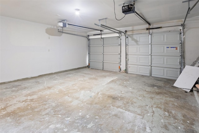 3812 David Ln, Forest Hill, TX 76119 - garage with a garage door opener