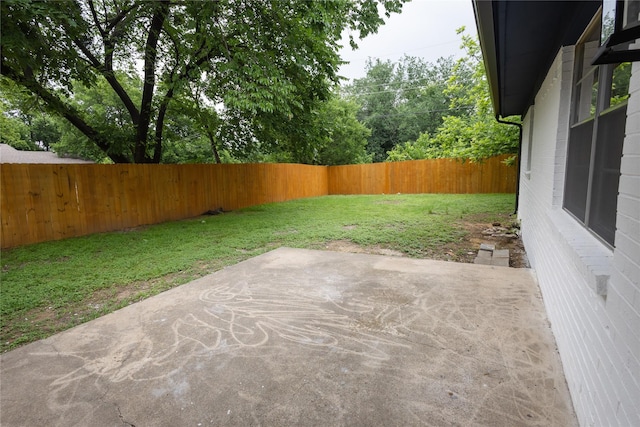 3812 David Ln, Forest Hill, TX 76119 - view of yard featuring a patio