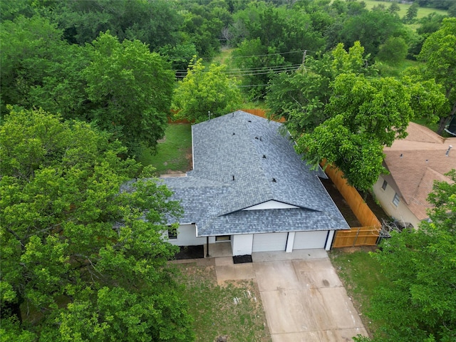 3812 David Ln, Forest Hill, TX 76119 - view from above of property