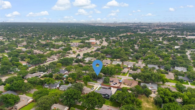 3309 Citation Dr, Dallas, TX 75229 - aerial perspective of suburban area