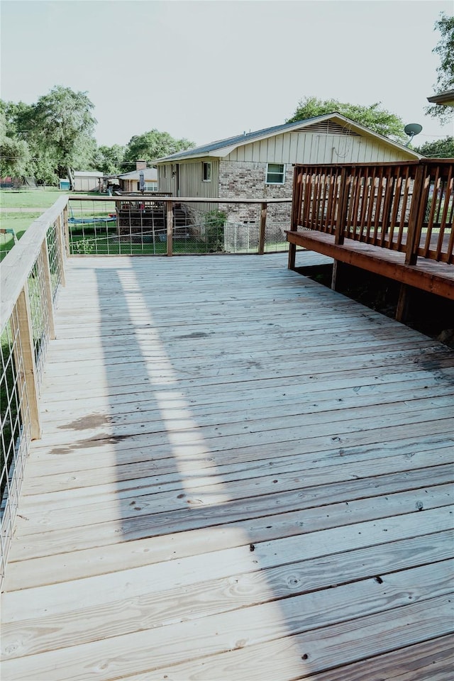 248 Ellis St, Rusk, TX 75785 - view of wooden terrace