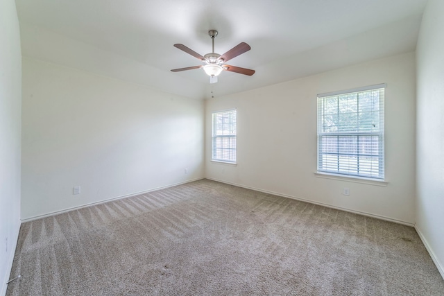 232 Lovers Path Dr, Springtown, TX 76082 - unfurnished room featuring carpet floors, a ceiling fan, and baseboards