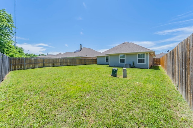 232 Lovers Path Dr, Springtown, TX 76082 - view of yard with central AC