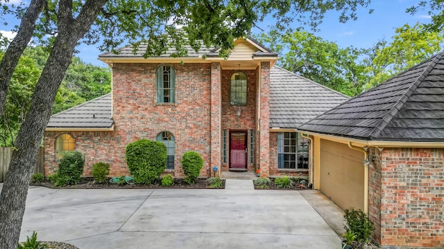 120 Oak Hollow Ct S, Azle, TX 76020 - traditional home featuring brick siding, driveway, and an attached garage
