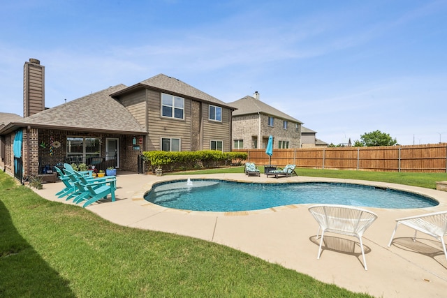 4328 Waterstone Rd, Fort Worth, TX 76244 - view of swimming pool with a patio