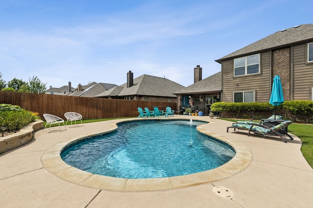 4328 Waterstone Rd, Fort Worth, TX 76244 - view of pool featuring a patio area