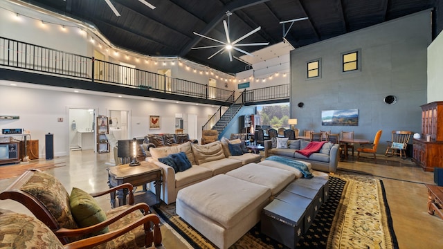 TBD Vz County Road 4418, Canton, TX 75103 - common area with high vaulted ceiling and stairs