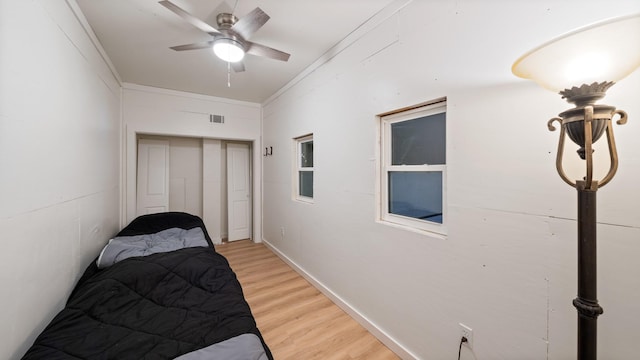 TBD Vz County Road 4418, Canton, TX 75103 - bedroom with light wood-style flooring and ornamental molding