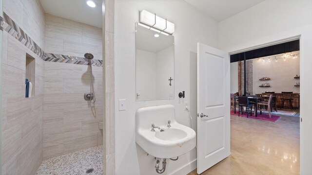 TBD Vz County Road 4418, Canton, TX 75103 - full bathroom featuring walk in shower and concrete flooring