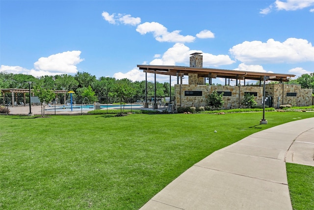 511 Rock Creek Dr, Princeton, TX 75407 - view of home's community featuring a swimming pool