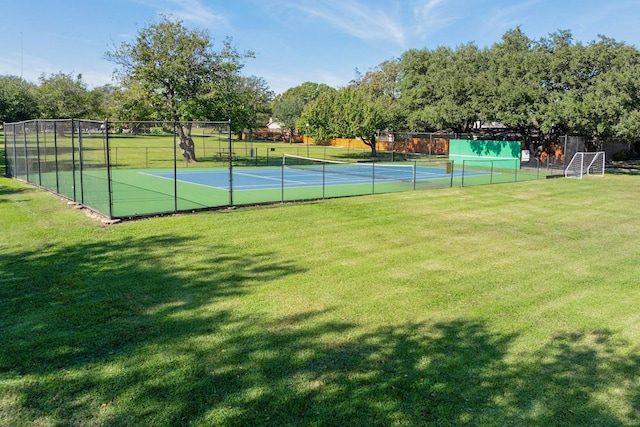 15616 Terrace Lawn Cir, Dallas, TX 75248 - view of tennis court