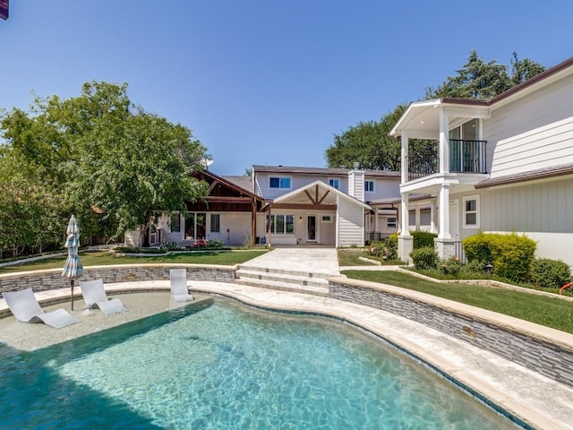 4432 Willow Ln, Dallas, TX 75244 - swimming pool with a patio