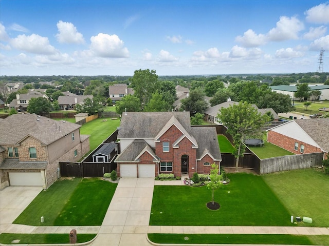 2304 Ranch House Dr, Denton, TX 76210 - aerial perspective of suburban area