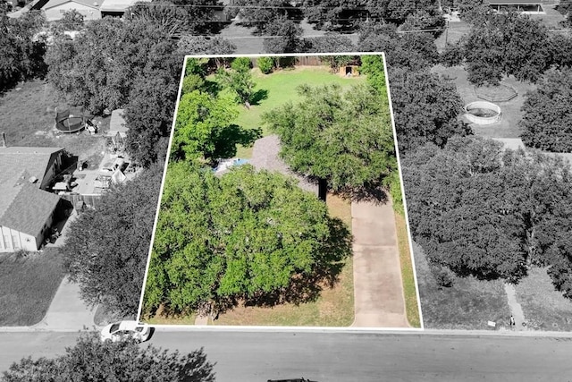 408 Texas Ave, Hewitt, TX 76643 - view of property location featuring property parcel outlined