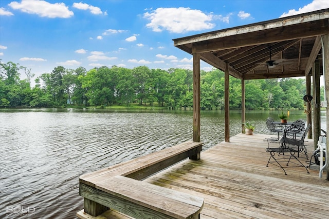 1863 Glen Cove Dr, Benton, LA 71006 - dock with a water view