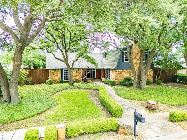 3824 Wagonwheel Ct, Plano, TX 75023 - view of front of property with brick siding