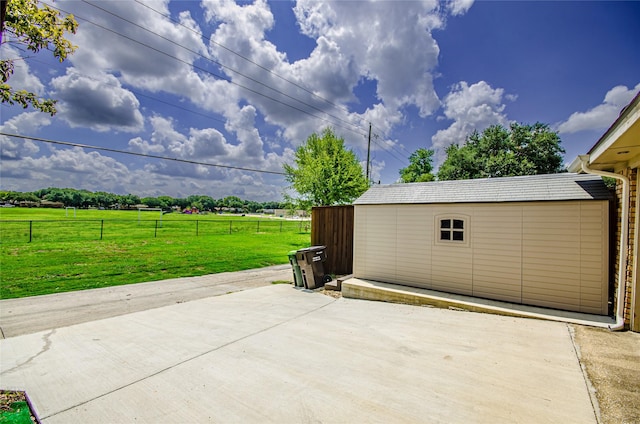 3824 Wagonwheel Ct, Plano, TX 75023 - view of patio / terrace featuring a view of rural / pastoral area