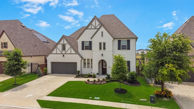 2880 Meadow Dell Dr, Prosper, TX 75078 - view of front of property with stucco siding, driveway, a garage, and a shingled roof