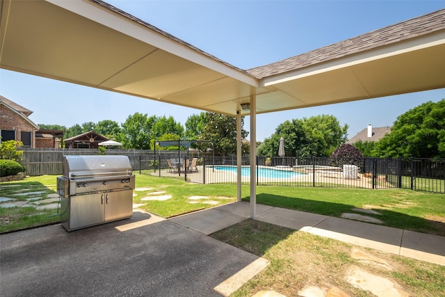 1312 Camberley Ct, Keller, TX 76248 - view of patio featuring a grill