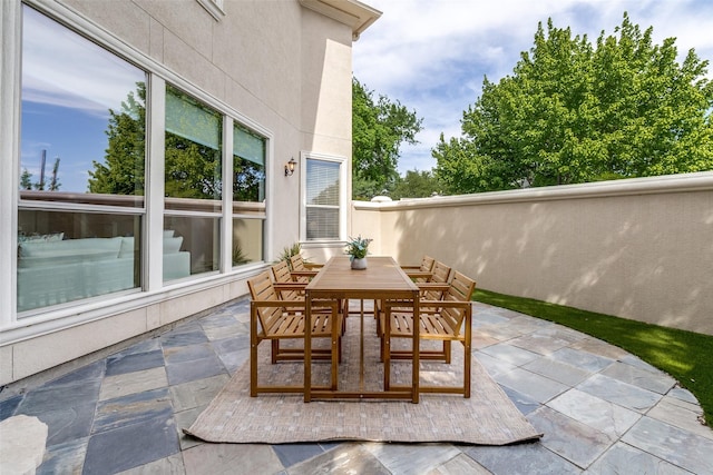 7904 Fair Oaks Ave, Dallas, TX 75231 - view of patio / terrace with outdoor dining area