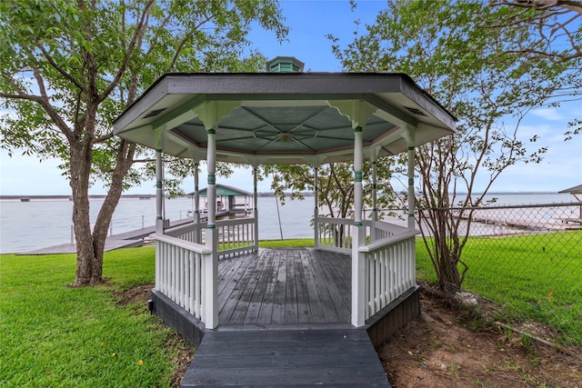 250 Whispering Oaks, Payne Springs, TX 75156 - view of property's community featuring a water view