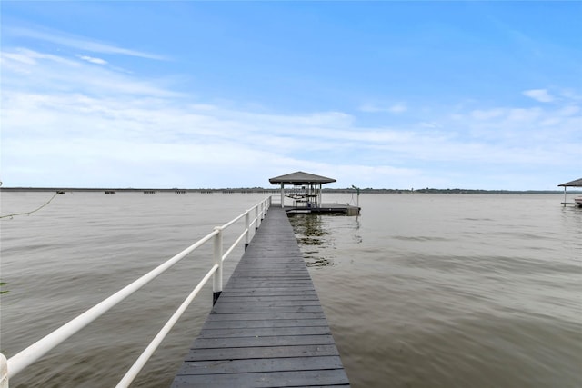 250 Whispering Oaks, Payne Springs, TX 75156 - dock featuring a water view