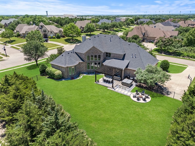406 Wyndemere Blvd, Heath, TX 75032 - aerial perspective of suburban area