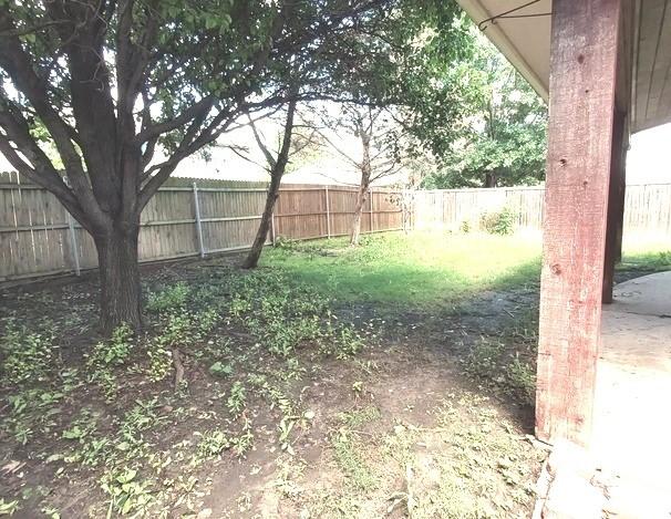 1207 Goldeneye, Aubrey, TX 76227 - view of fenced backyard