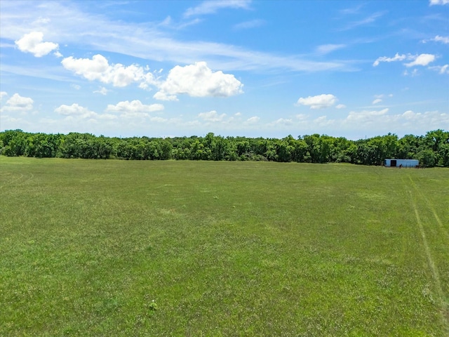 431 Advance Rd, Weatherford, TX 76088 - view of grassy yard featuring a rural view
