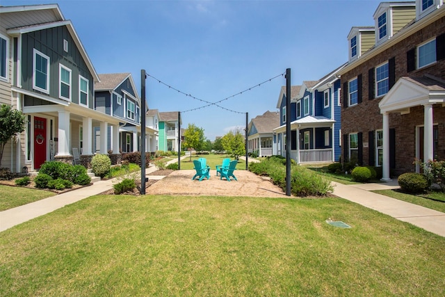 3613 Pisa Mews, Dallas, TX 75236 - view of green lawn featuring a residential view