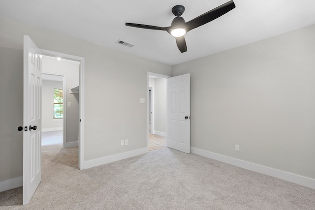 3562 Bent Oak St E, Greenville, TX 75401 - unfurnished bedroom featuring carpet, baseboards, and ceiling fan