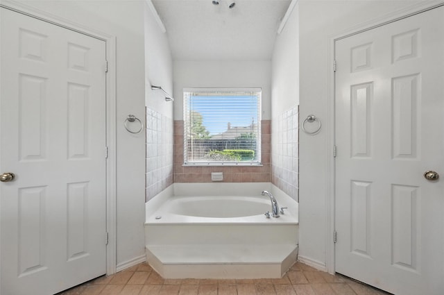 1521 Treeline Dr, Desoto, TX 75115 - full bath featuring a bath, baseboards, and tile patterned flooring