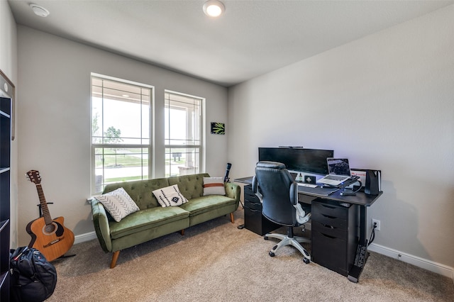 1824 Rachel St, Northlake, TX 76247 - office with light carpet and baseboards