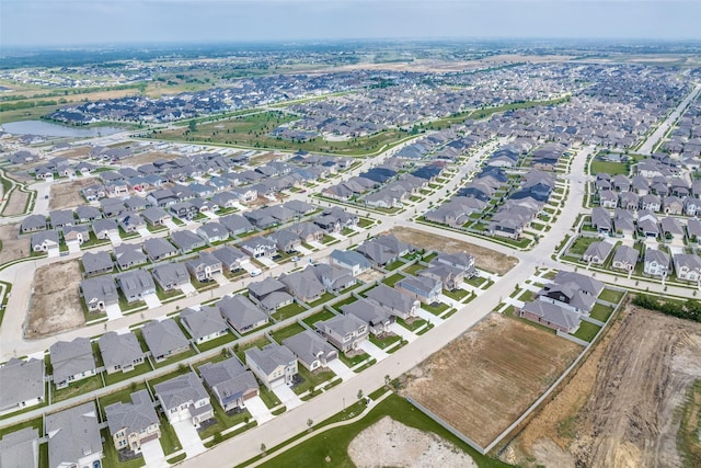 1824 Rachel St, Northlake, TX 76247 - aerial view of property and surrounding area with nearby suburban area