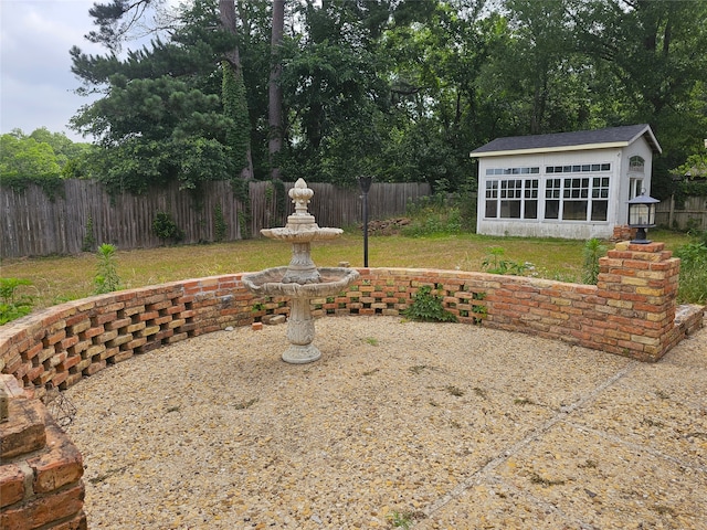 236 La Jolla Dr, Athens, TX 75751 - view of yard with an outdoor structure
