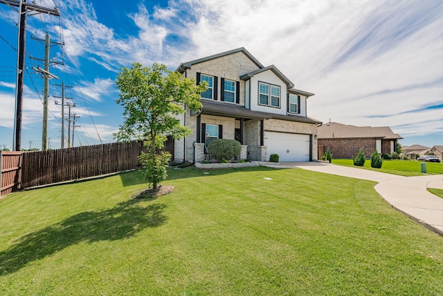 2049 Hartley Dr, Forney, TX 75126 - view of front of house with concrete driveway and an attached garage