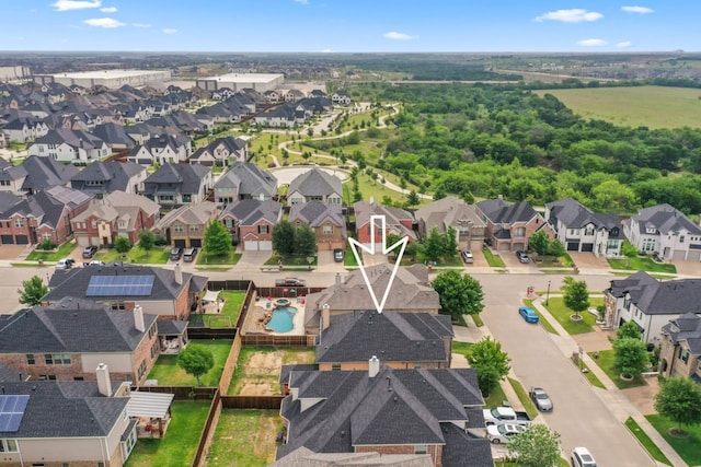 14237 Sugar Hill Dr, Little Elm, TX 75068 - aerial perspective of suburban area