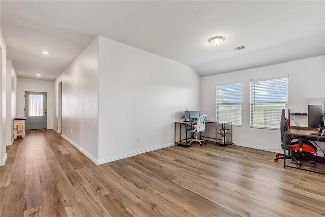 101 Lisa Ln, Royse City, TX 75189 - home office featuring wood finished floors and baseboards