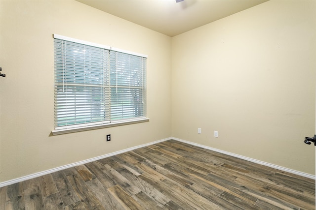 4825 Lazy Oaks St, Fort Worth, TX 76244 - unfurnished room with wood finished floors and baseboards