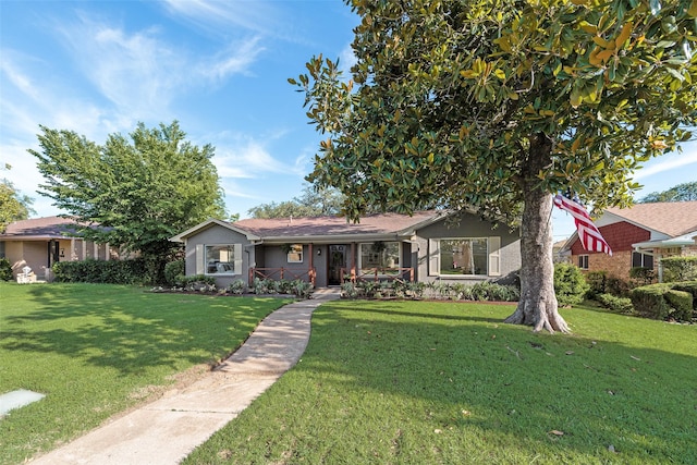 1720 Meadow Valley Ln, Dallas, TX 75232 - single story home featuring a front lawn