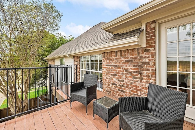 1529 Arrowhead Ln, Carrollton, TX 75007 - view of wooden deck