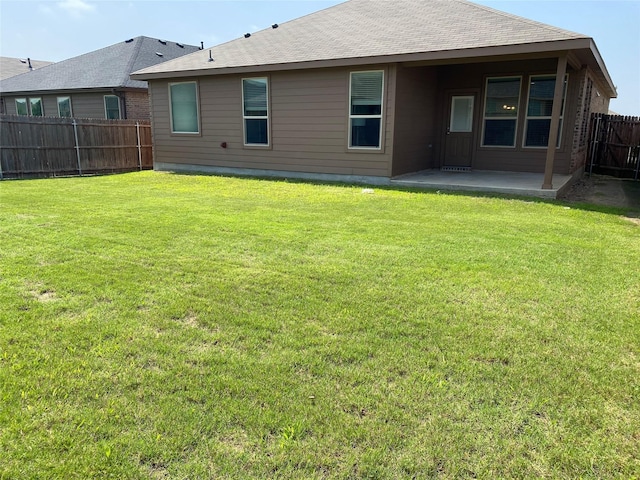 1037 Madelia Ave, Fort Worth, TX 76177 - rear view of house with a patio and roof with shingles