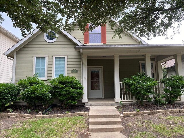 1705 Spanish Moss Way, Savannah, TX 76227 - bungalow-style home featuring a porch