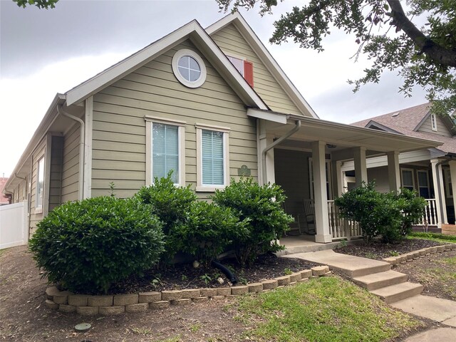 1705 Spanish Moss Way, Savannah, TX 76227 - view of front of home featuring a porch